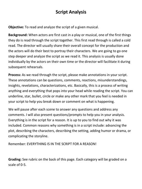 Script Analysis Examples 的图像结果