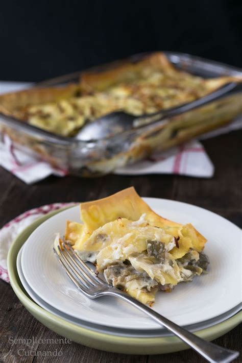 Lasagne con carciofi profumate al limone   Ricetta  