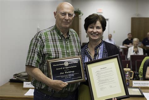 WCJC RECOGNIZES FIVE RETIREES