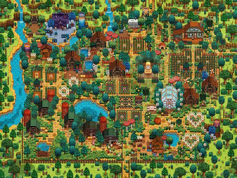 Stardew valley meadowlands farm layout 1.6 | Spil