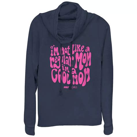 Women's Mean Girls I'm Not A Regular Mom I'm A Cool Mom Groovy Font ...