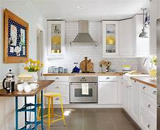 Painting Small Kitchen by Make A Small Kitchen Look Larger Better Homes Gardens Painting Small Kitchen