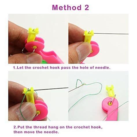 Image result for How to Use Automatic Needle Threader Device