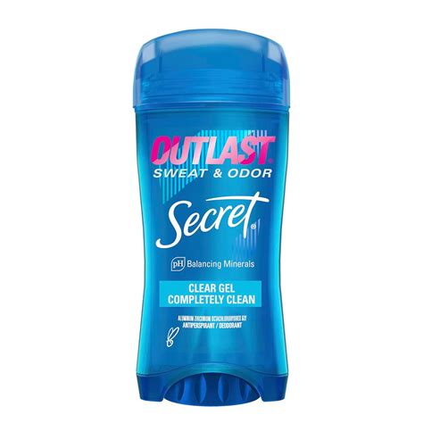 Secret Outlast Clear Gel Deodorant – Completely Clean