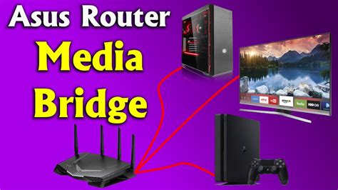 Avoid stream lag & game lag with ASUS router Media Bridge mode - YouTube
