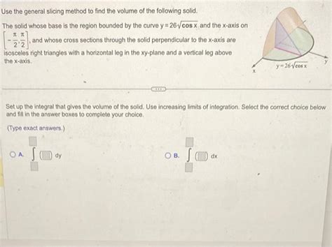 Image result for Volume by Slicing Examples