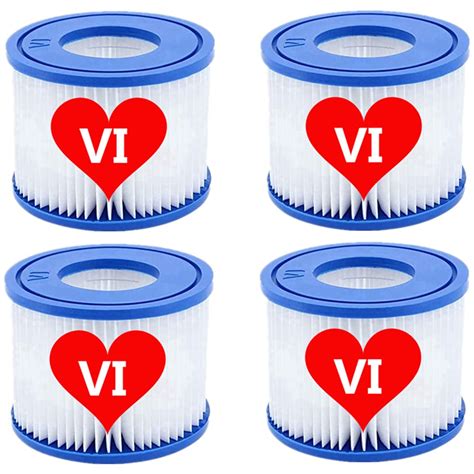 Buy SLMD Type VI Spa Filters Compatible for Coleman Saluspa 90352E ...