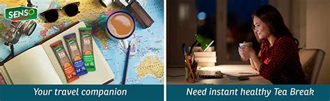 Senso Instant Tea Premix - Regular Sugar - Ginger Flavour (10 Sachets ...