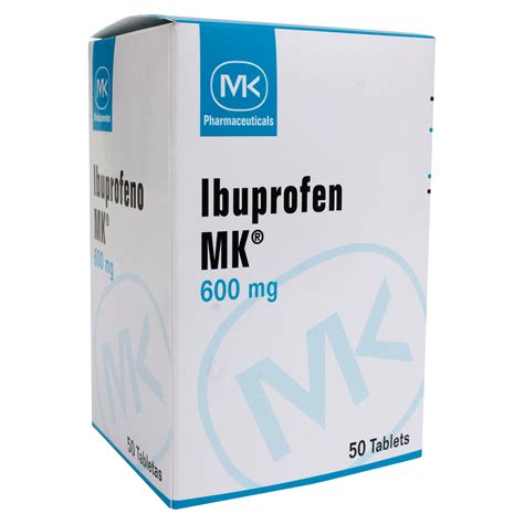 Comprar Ibuprofeno Mk 5p Tabletas - 600mg -Precio indicado por Unidad- | Walmart Nicaragua ...