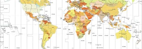 World Time Zone Map – world-time-zones.com