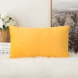 Buy Khooti Velvet 200 TC Cushion Cover Pack Of 1-12"X18"/30X46 Cm ...