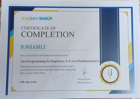 Image result for Simplilearn Java Course