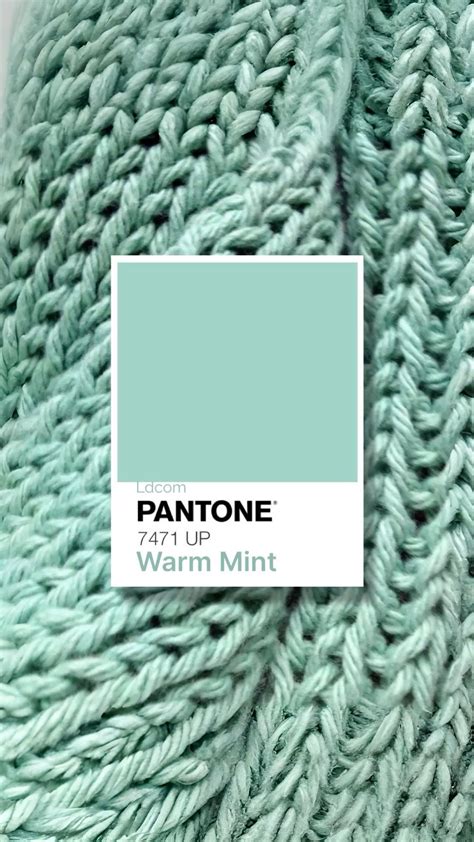 Pantone color matching to “Warm Mint” in 2025 | Mint color palettes ...