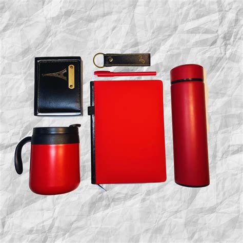 Curated Corporate Gift Boxes | Red and Classy Theme – adihuman