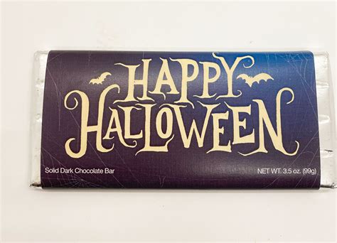 Milk Chocolate & Dark Chocolate Halloween Chocolate Bar | Asher's ...