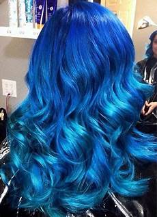 Shades Of Blue Hair by How To Rock The Blue Hair Trend Hairstyles Weekly Shades Of Blue Hair