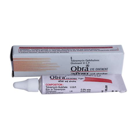 OBRA EYE OINTMENT MENT 3GM Price, Uses, Side Effects, Composition ...