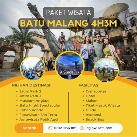 paket wisata batu malang