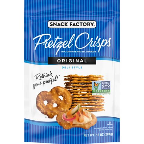Buffalo Wing Pretzel Crisps - Snack Factory