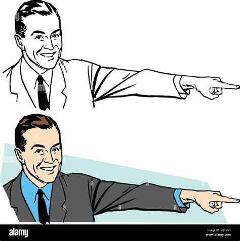 Pointing Finger Meme Cartoon