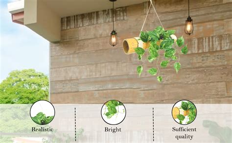 Buy LIVEONCE Wood Artificial Plants for Home Decor Big Size Natural ...