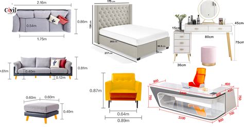 Standard Furniture Dimensions