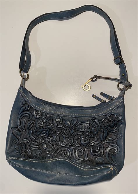BOC Born Concept Faux Leather Slate Blue Purse Bag To… - Gem
