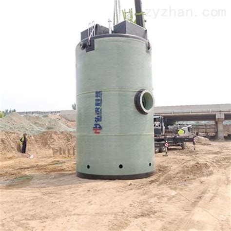 HYGRP-河南玻璃钢一体化泵站厂家污水提升泵站-上海弘泱机械科技有限公司