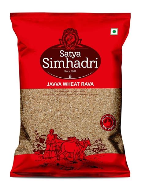 SATYA SIMHADRI FOOD PRODUCTS Javva Wheat Ravva/Daliya/Sooji Samba Ravva ...