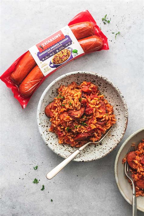 Instant Pot Spanish Sausage and Rice | Creme De La Crumb