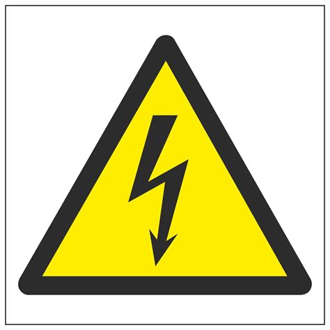 Electrical Hazard Symbol – Linden Signs & Print