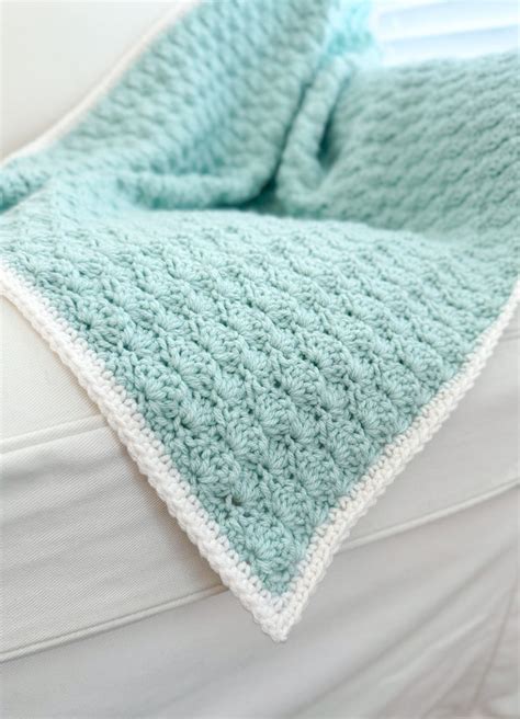 Image result for Shell Pattern Crochet Blanket