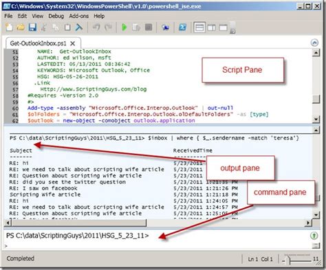 Image result for PowerShell Outlook