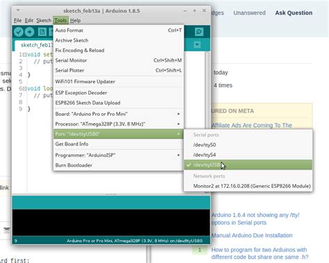 How to Overwrite a Program One Arduino 的图像结果
