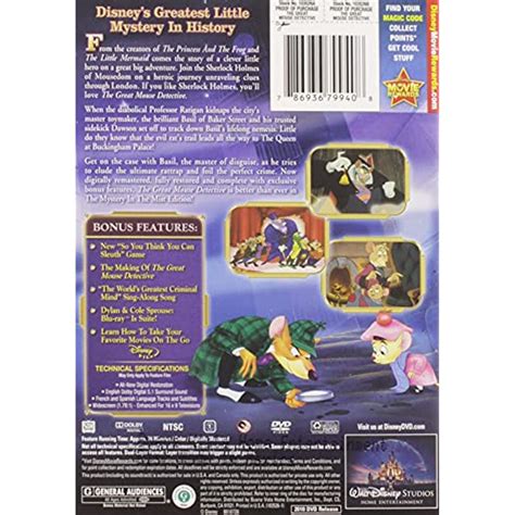 Buy The Great Mouse Detective (DVD) Online at Lowest Price in India ...
