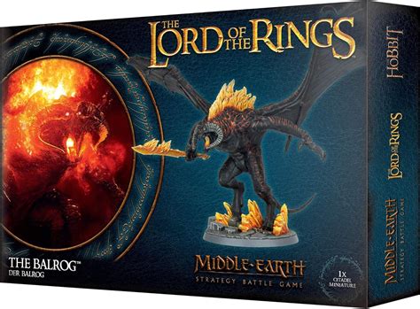 Games Workshop Warhammer Middle Earth - The Balrog Black 99121466010 ...