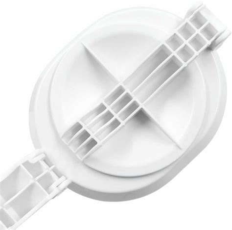 Forma pentru ravioli Leyomgamz, plastic, alb, 13 x 18 x 11 cm ...