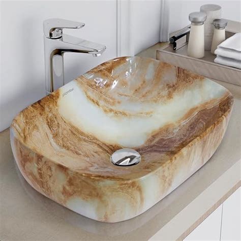 Plantex Ceramic Tabletop Basin Sink/Basin for Bathroom/Wash Basin/Wash ...