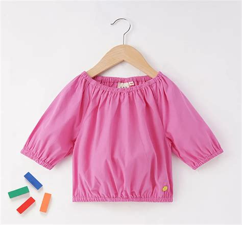 Ed-a-Mamma Sustainable Girls Balloon Crop Top