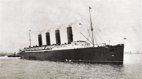 历史上的今天6月7日_1906年英国卢西塔尼亚号邮轮在苏格兰格拉斯哥下水。