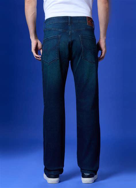 Men Blue Mid Rise Straight Jeans | Pepe Jeans India