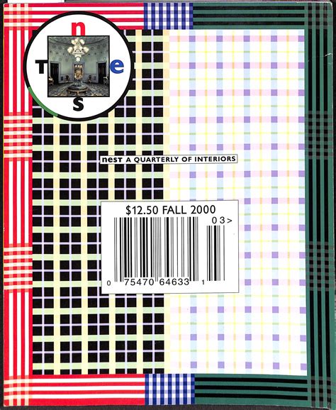 "Nest A Quarterly Magazine Of Interiors" Fall 2000 #10