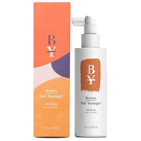 Amazon.com : Better Not Younger Lift Me Up Hair Thickener Spray 6fl.oz ...