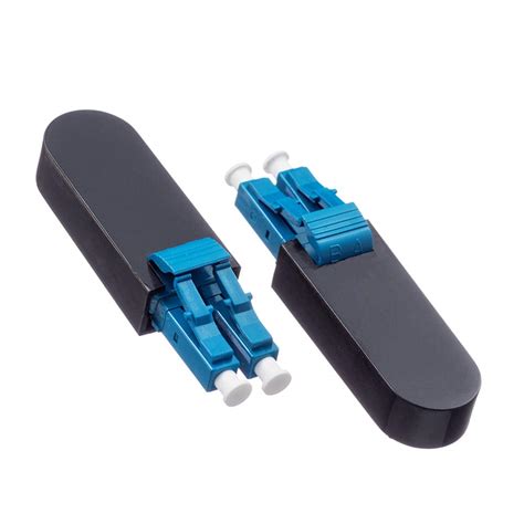 2-Pack Single Mode LC/UPC Fiber Optic Loopback Adapter Cable ...