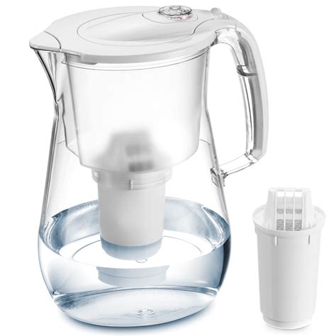 Nakiiwater Filter Pitcher Long Lasting Supreme Fast Filtration And ...
