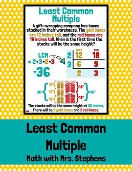 Least Common Multiple Example 的图像结果