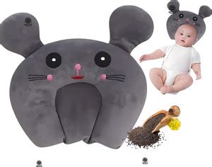 White Bubble Mustard Seeds Baby Pillow Pack of 1 Toons & Characters Rai ...