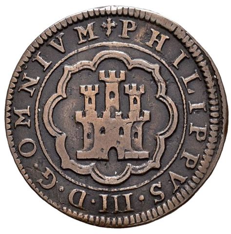 4 Maravedis - Felipe III (Segovia, milled) - Spain – Numista