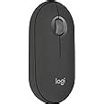 Logitech Pebble Mouse 2 M350s Slim Bluetooth Wireless Mouse, Portable ...