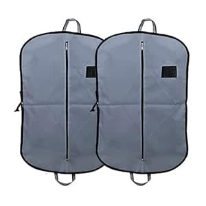 Kuber Industries Non-Woven Pack of 2 Coat Cover | Suit Covers with Zip ...